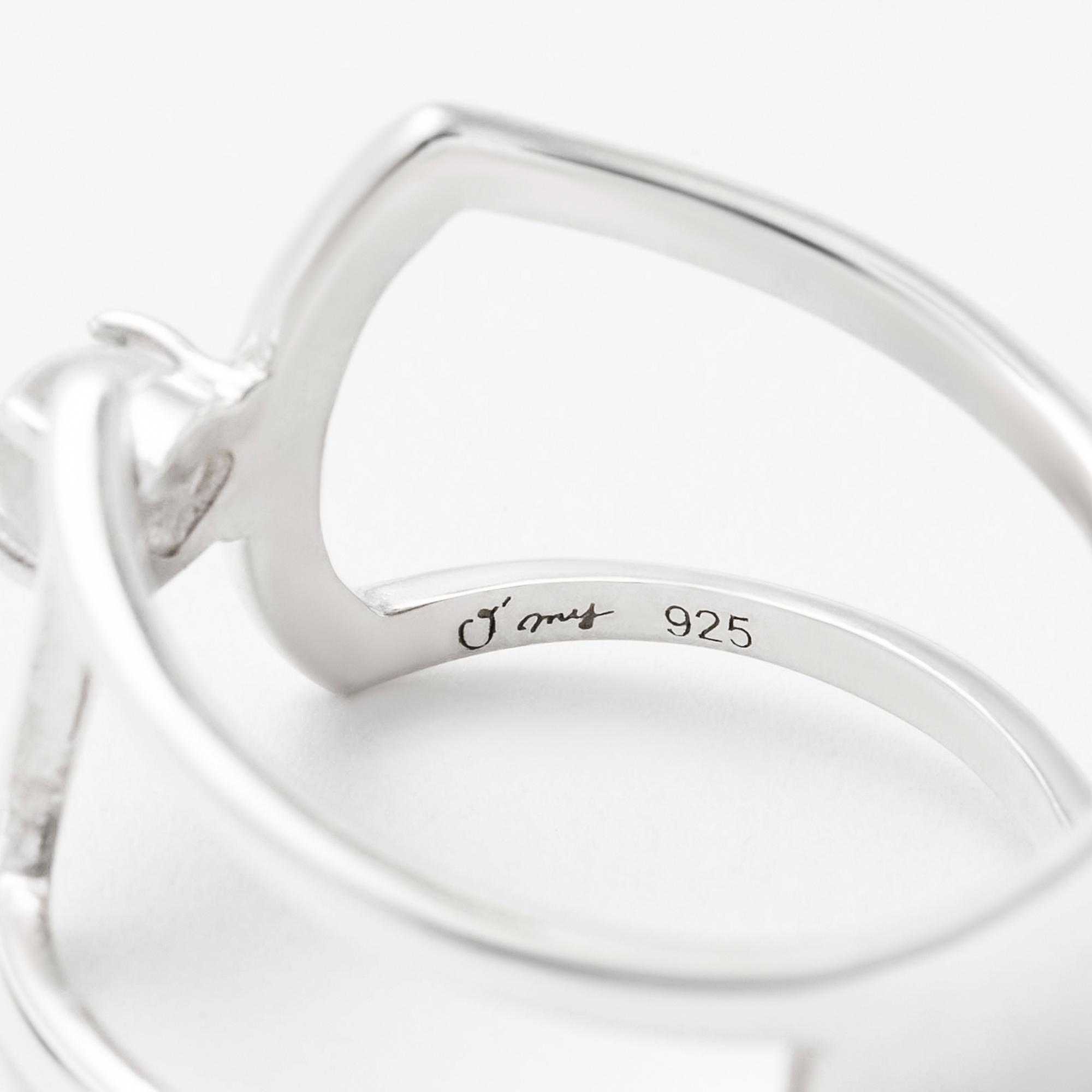 celosia ring / gold / smoky quartz | 4枚目