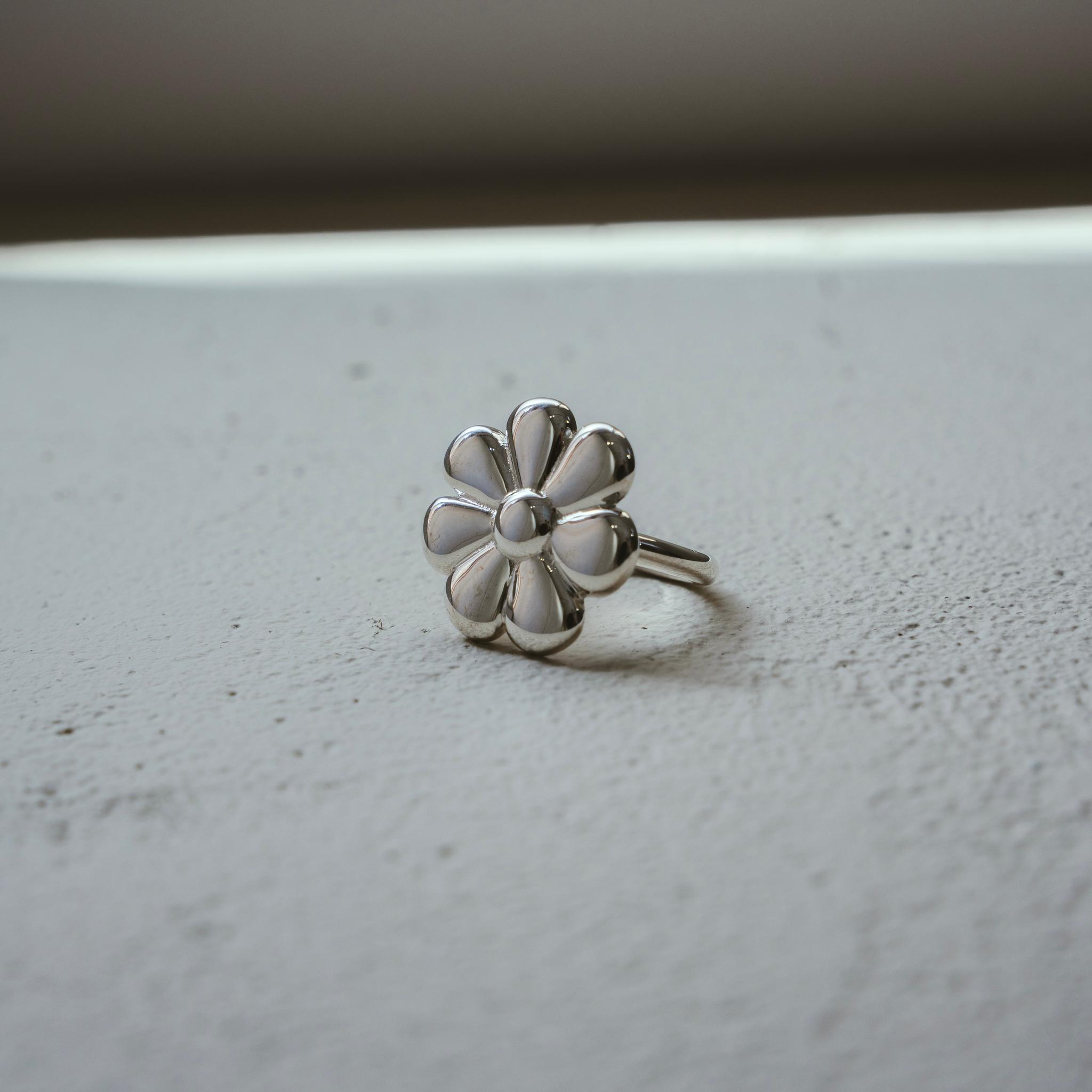 vintage flower ring | 5枚目